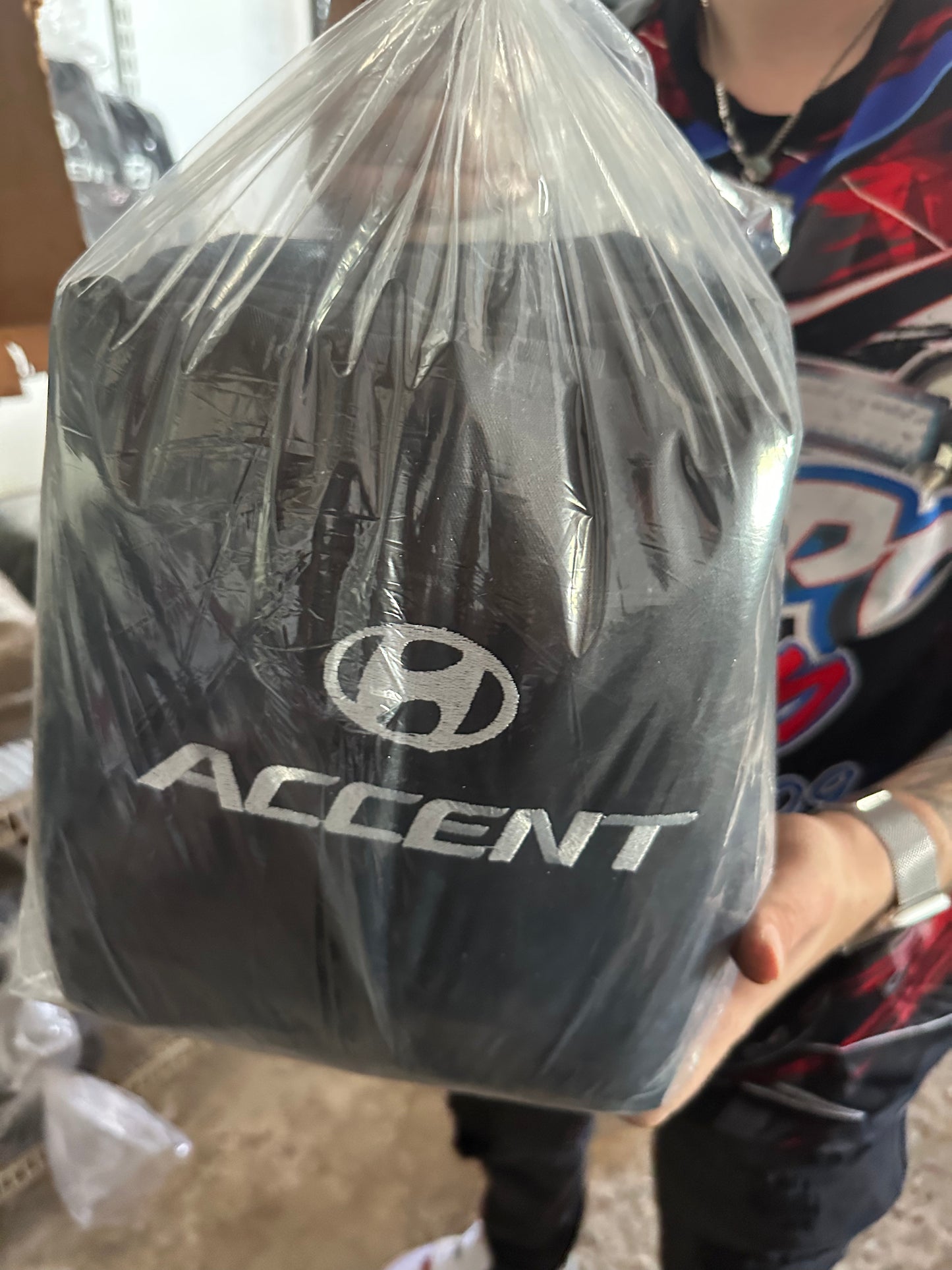 Cover Asiento Hyundai Accent 13-18 Black
