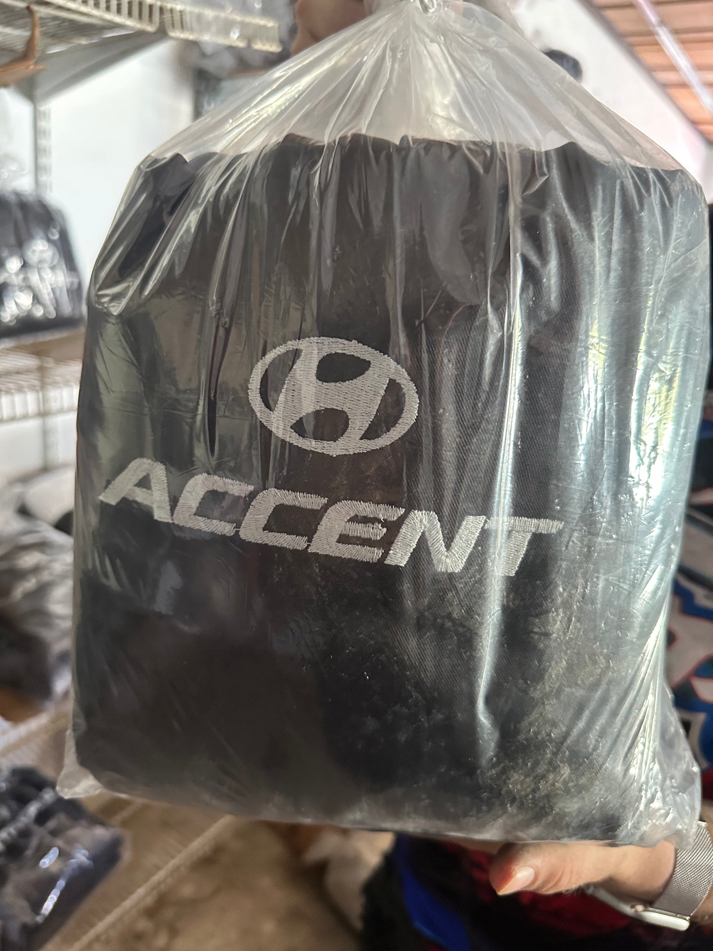 Cover Asiento Hyundai Accent 11-18 Black