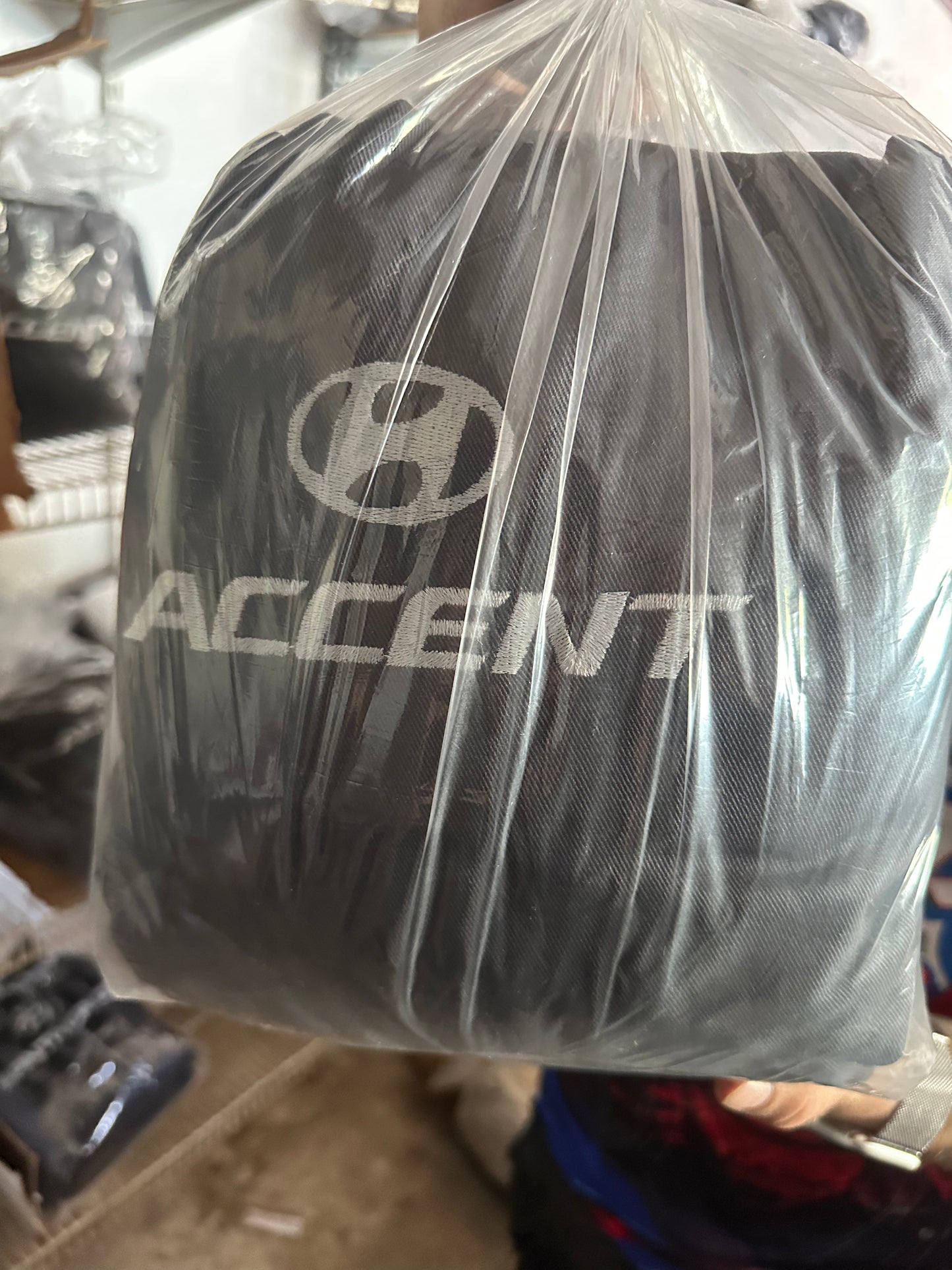Cover Asiento Hyundai Accent 11-15 Grey