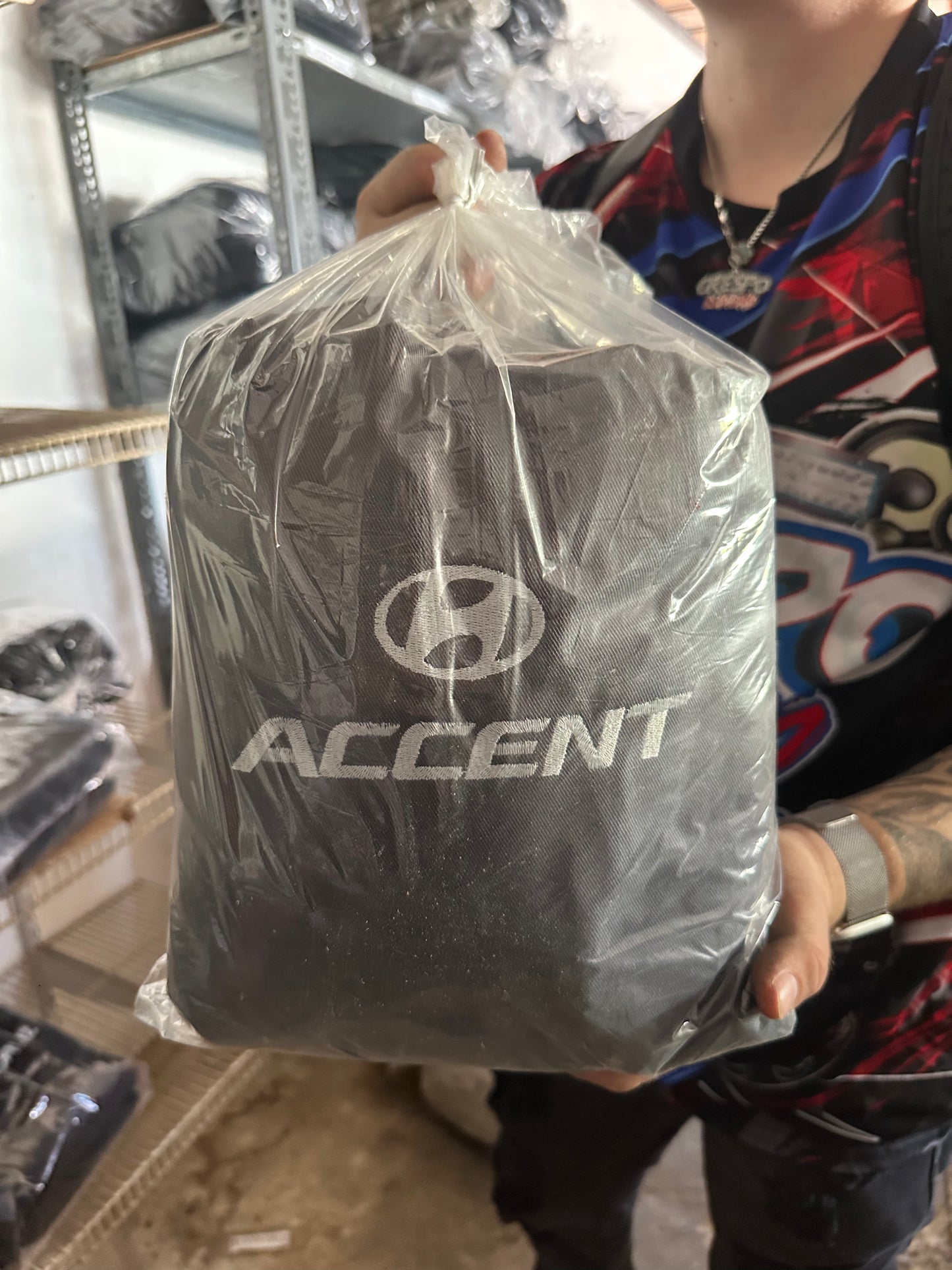 Cover Asiento Hyundai Accent 19-24 Grey