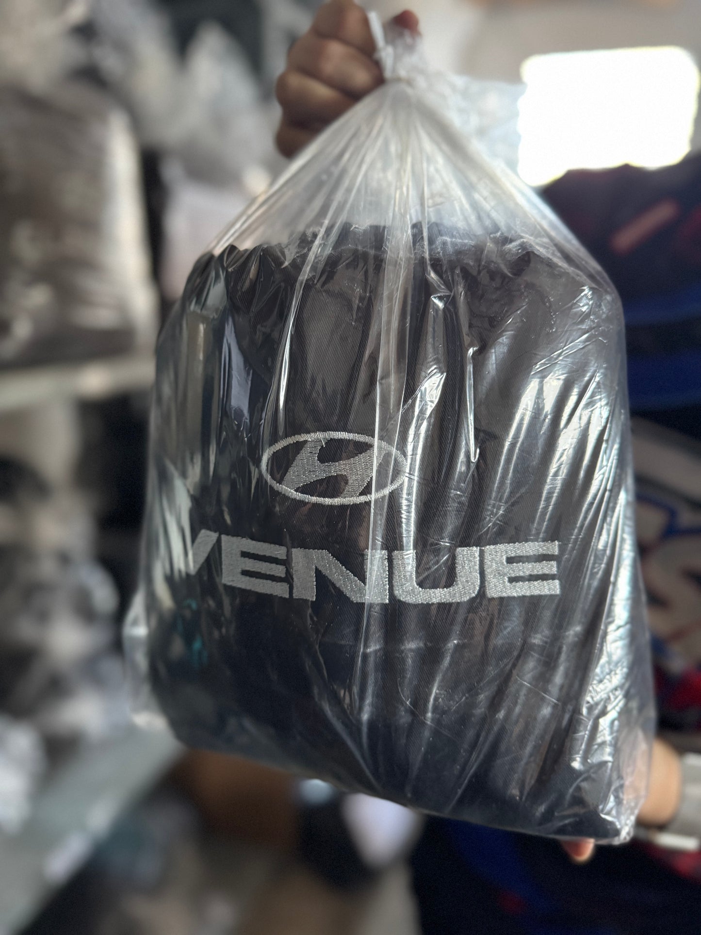 Cover Asiento Hyundai Venue Black 20-24