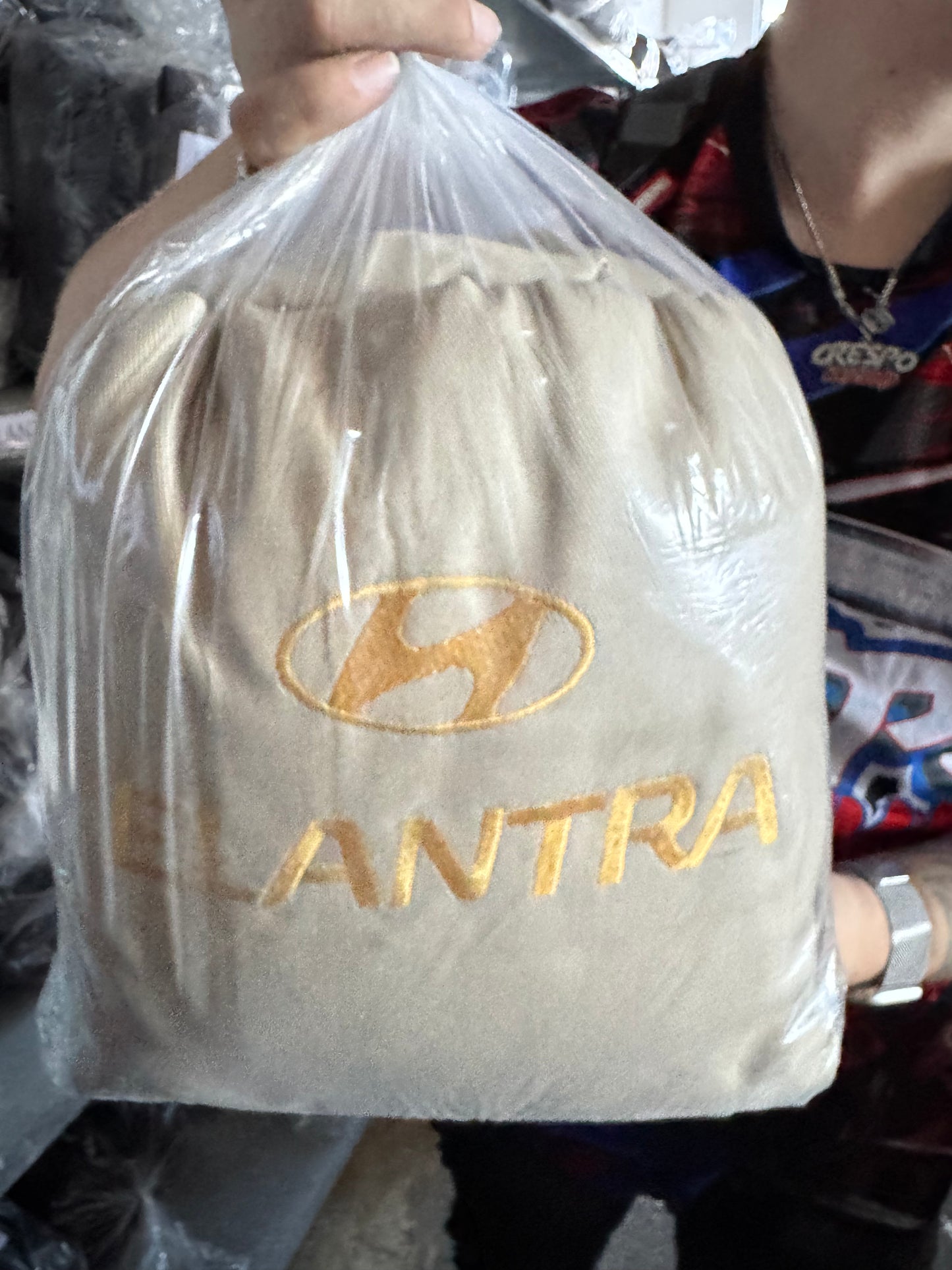 Cover Asiento Hyundai Elantra 11-16 Taupe