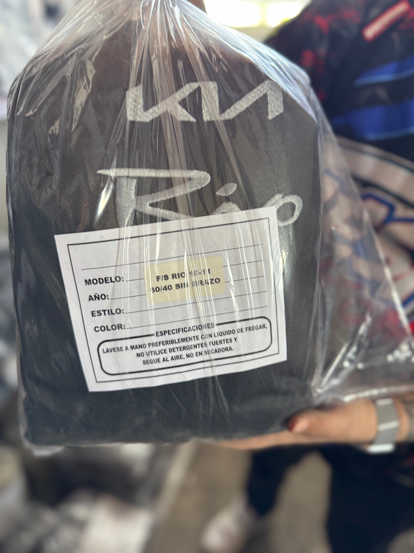 Cover Asiento Black Kia Rio 10-11