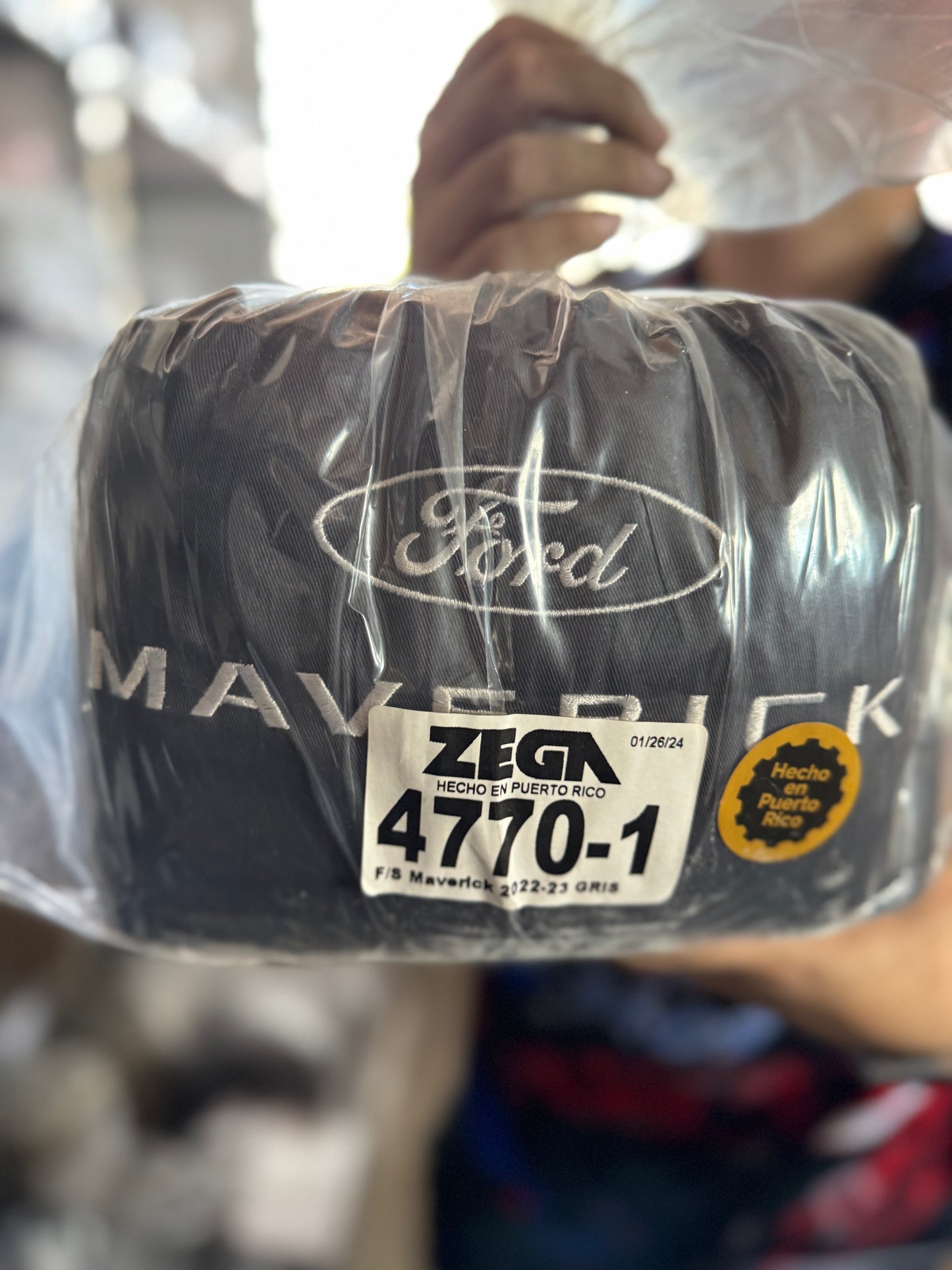 Cover Asiento Grey Maverick 22-23
