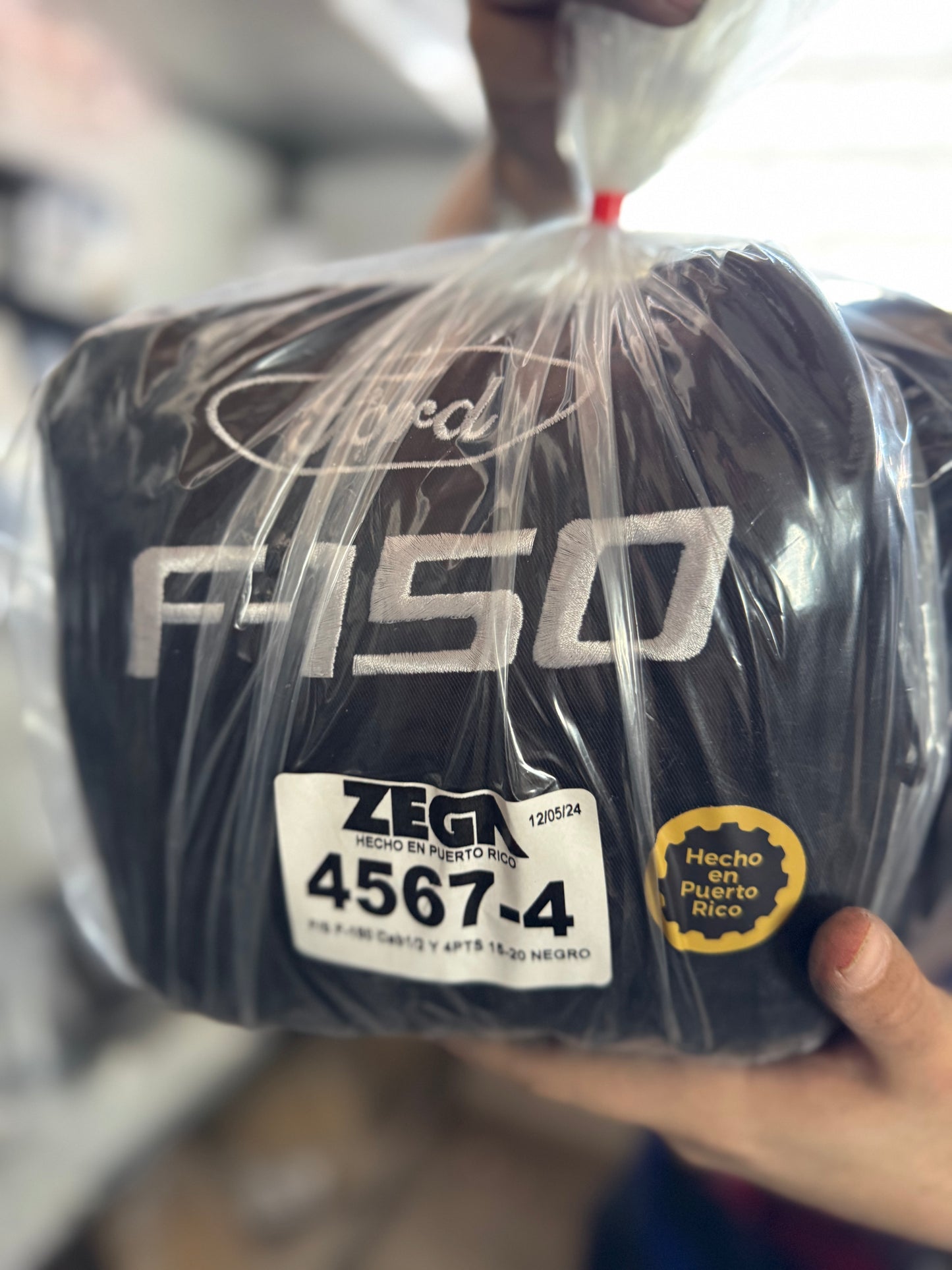 Cover Asiento Grey Ford F-150 15-20