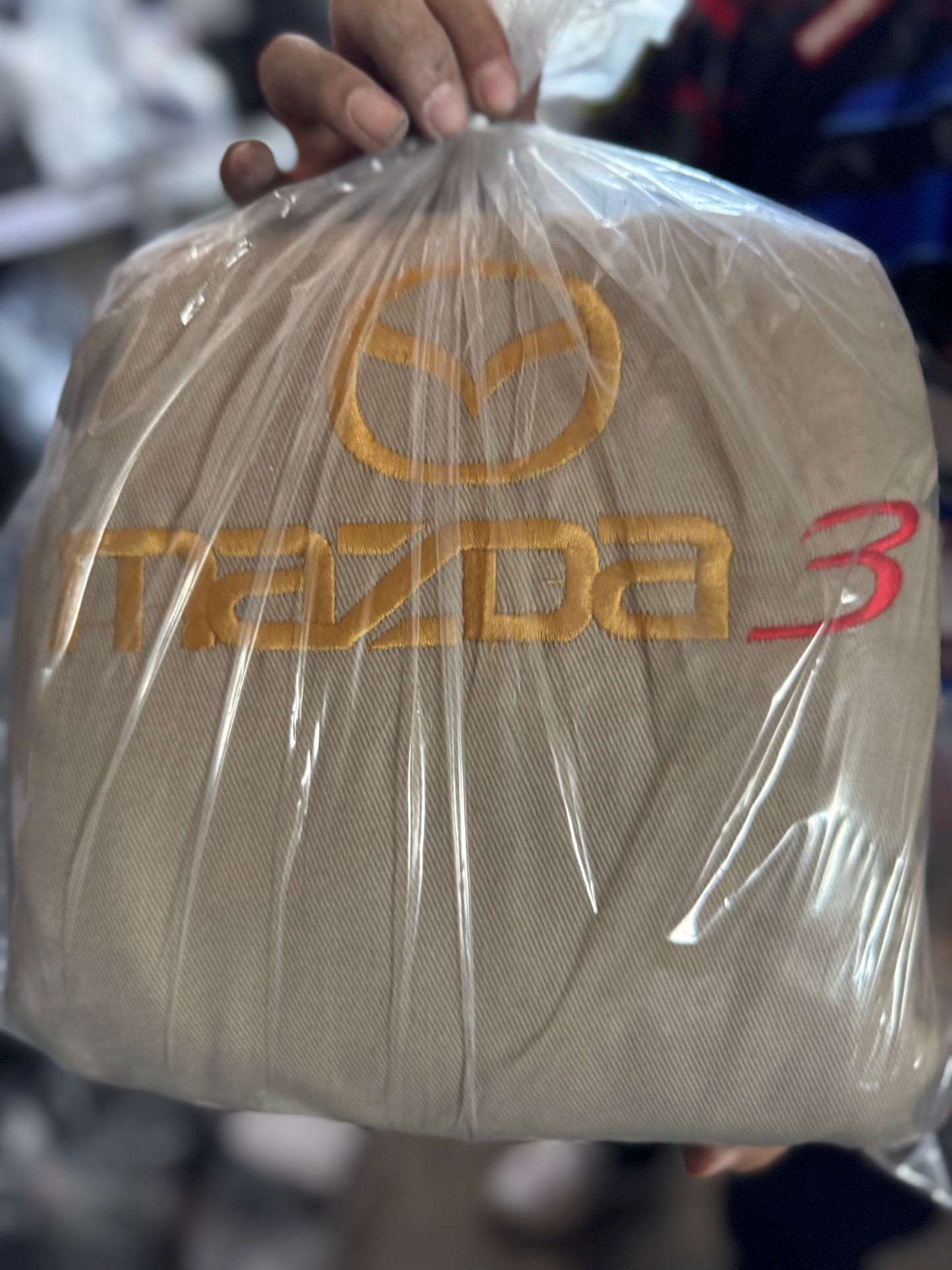 Cover Asiento Taupe Mazda 3 04-06