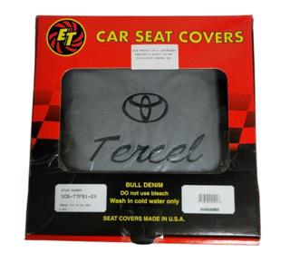 CAR SEAT COVERS TERCEL