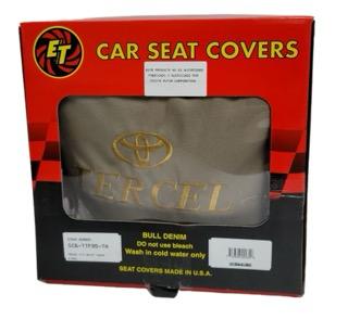 CAR SEAT COVERS TERCEL