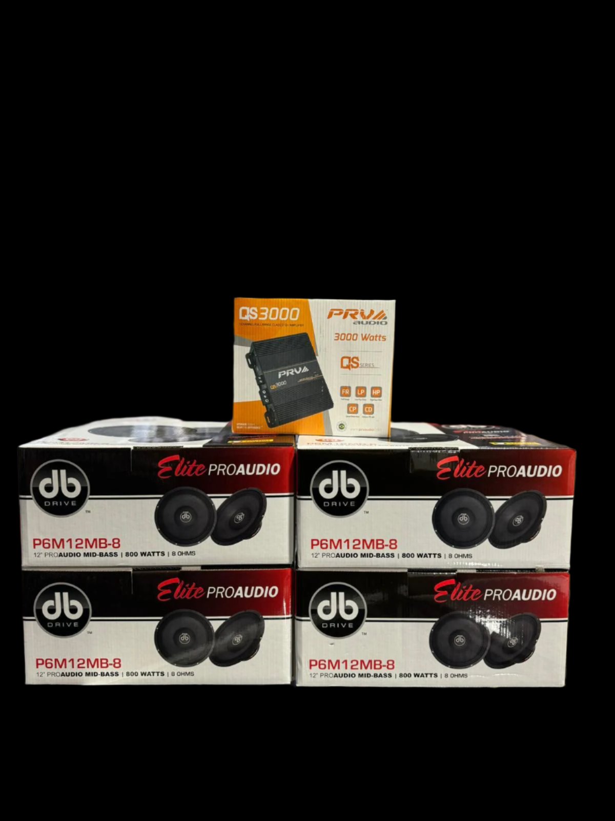 COMBO DB DRIVER 4 12" P6M12MB-8 +PRV QS 3000