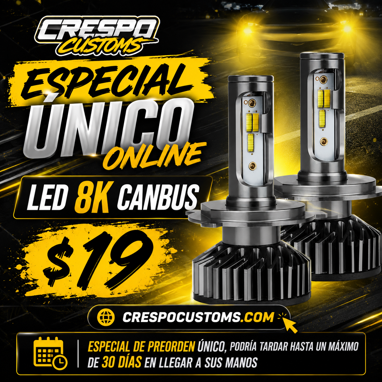 Especial Kit LED 8k Canbus