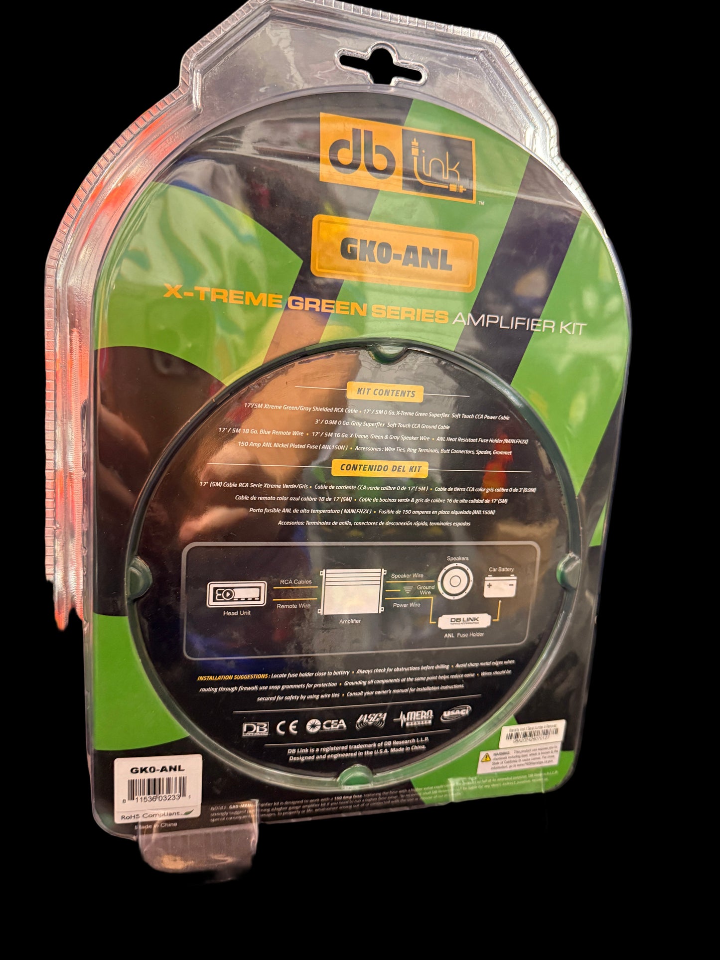 Kit de Cable 0 DB Drive