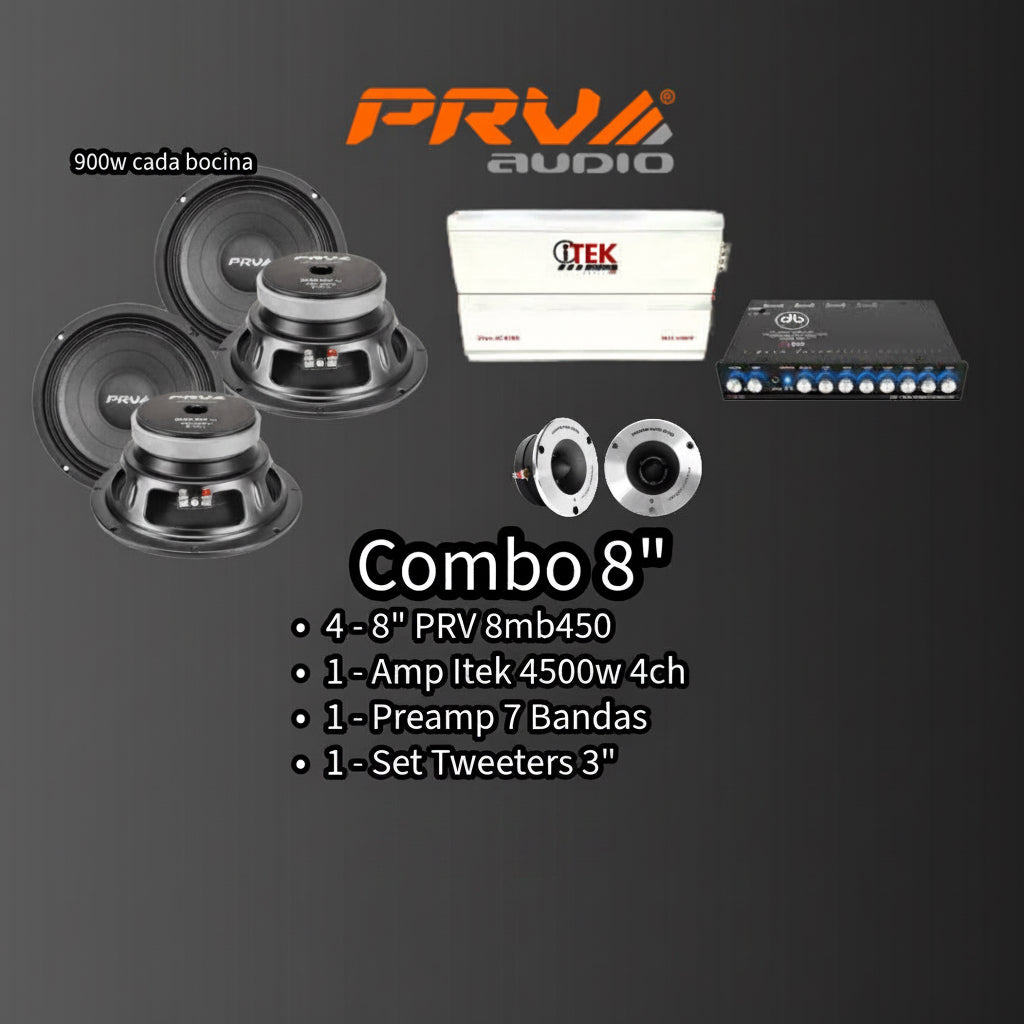 COMBO PRV 8"