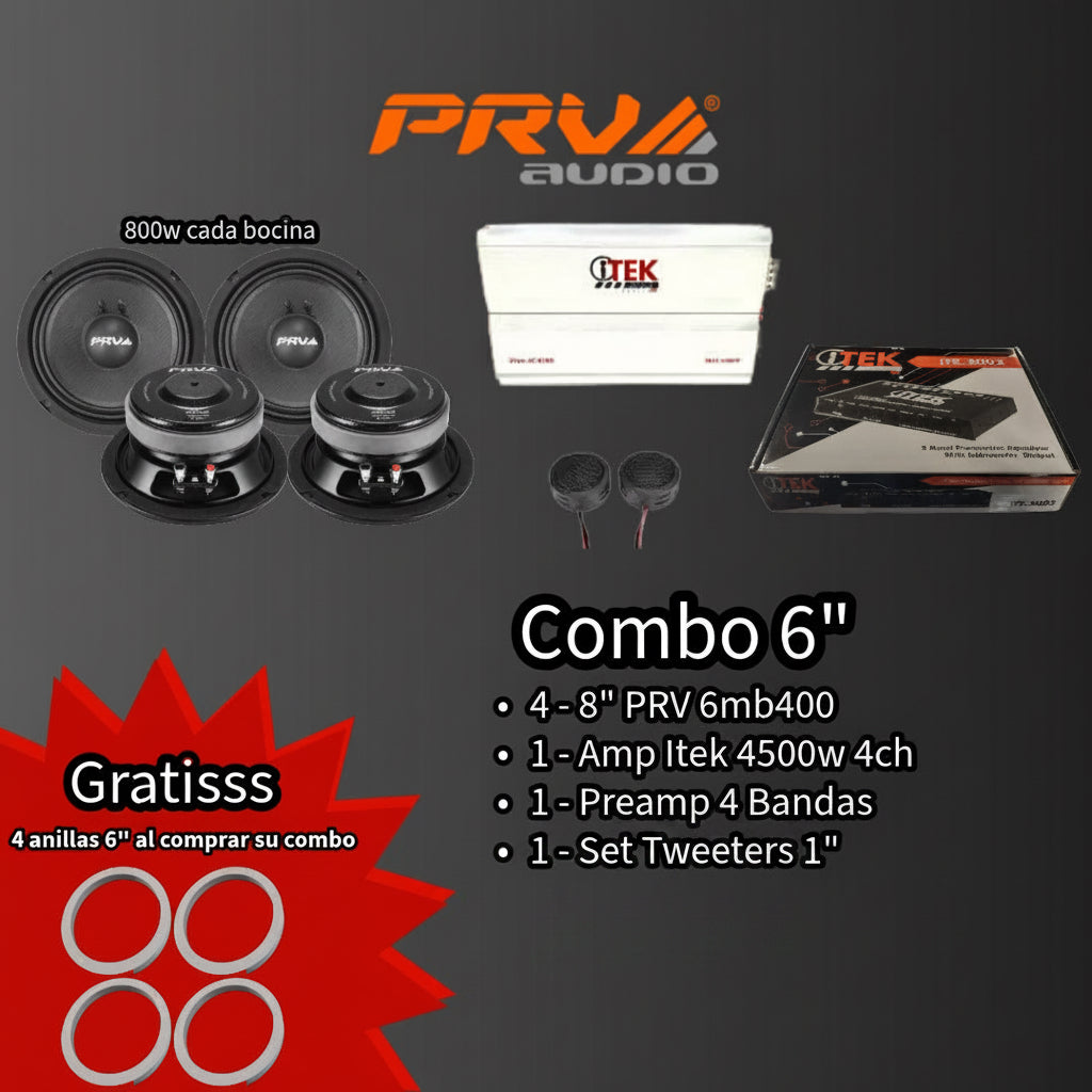 COMBO PRV 6"