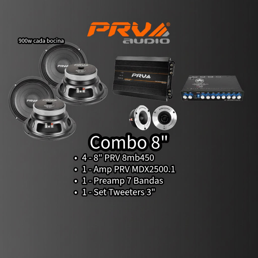 COMBO PRV 8"