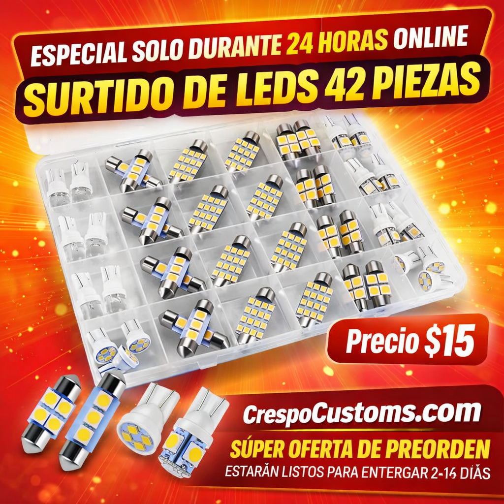SOLO 24 Horas Combo LED 42 Piezas