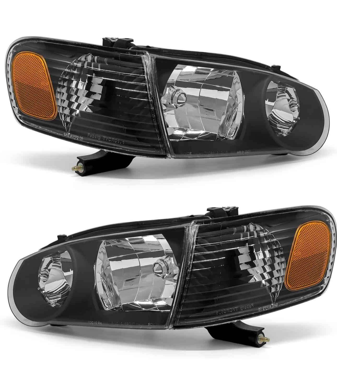 Focos Corolla 01-02 Fondo Negro