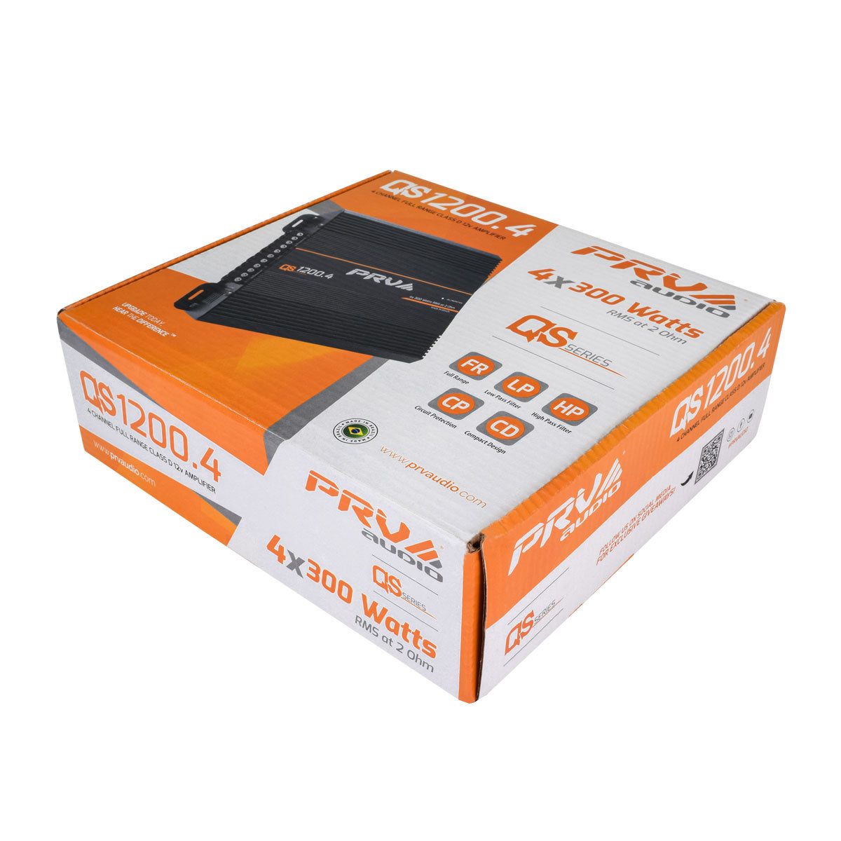 Amplificador QS1200.4 2 Ohm