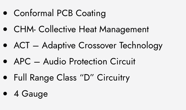 MOTO800/4 WDX MOTO 4-Channel Class D Amplifier