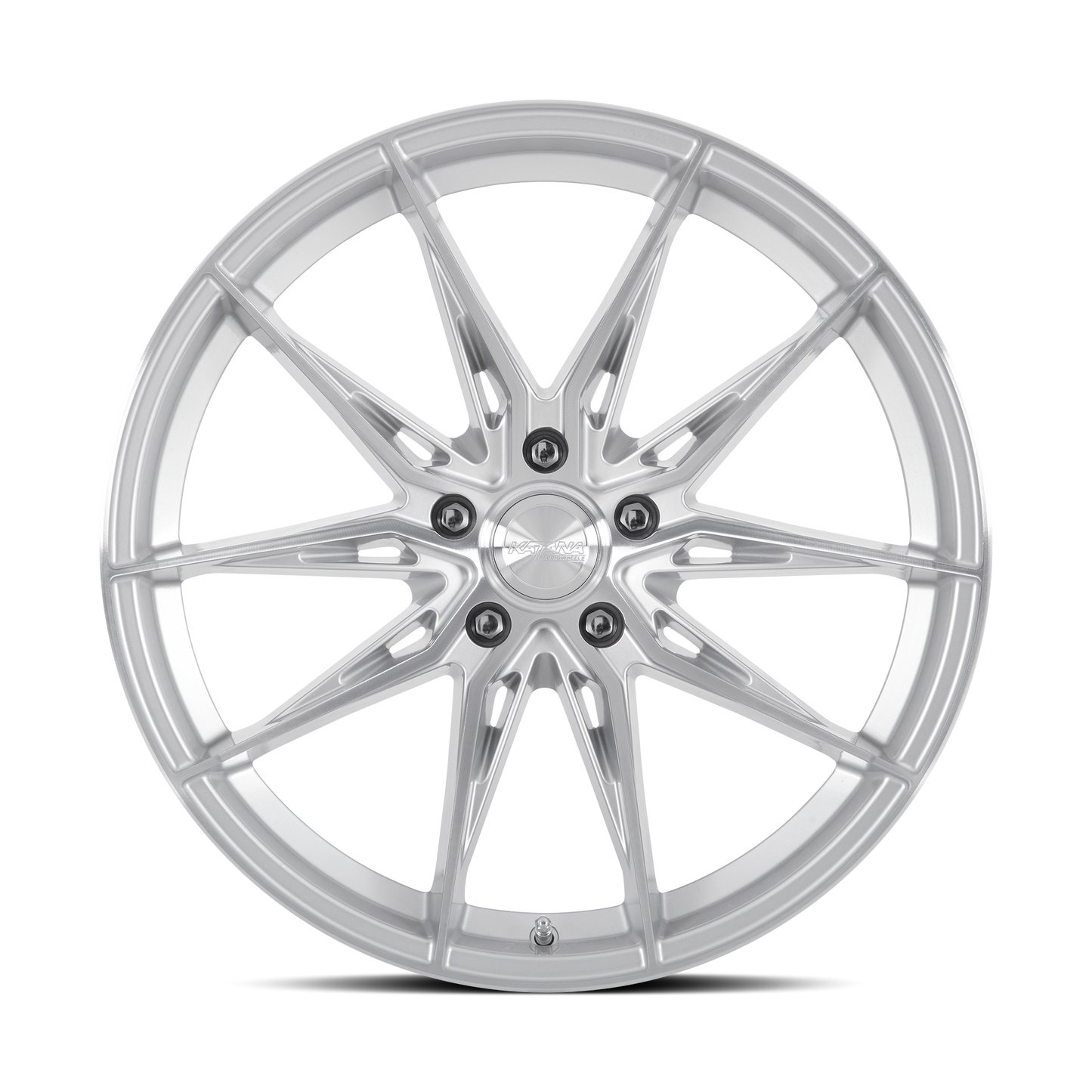 KR10 GLOSSY SILVER MACHINE FACE