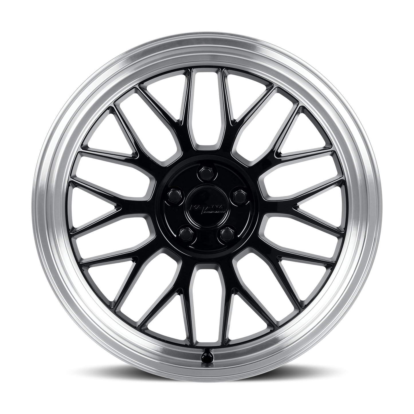 KR06 GLOSSY BLACK MACHINED LIP