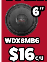 WDX8MB6 6"