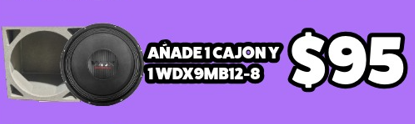 Anade 1 cajon y 1 WDX9MB12-8