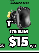 Timpano 175 Slim 1"