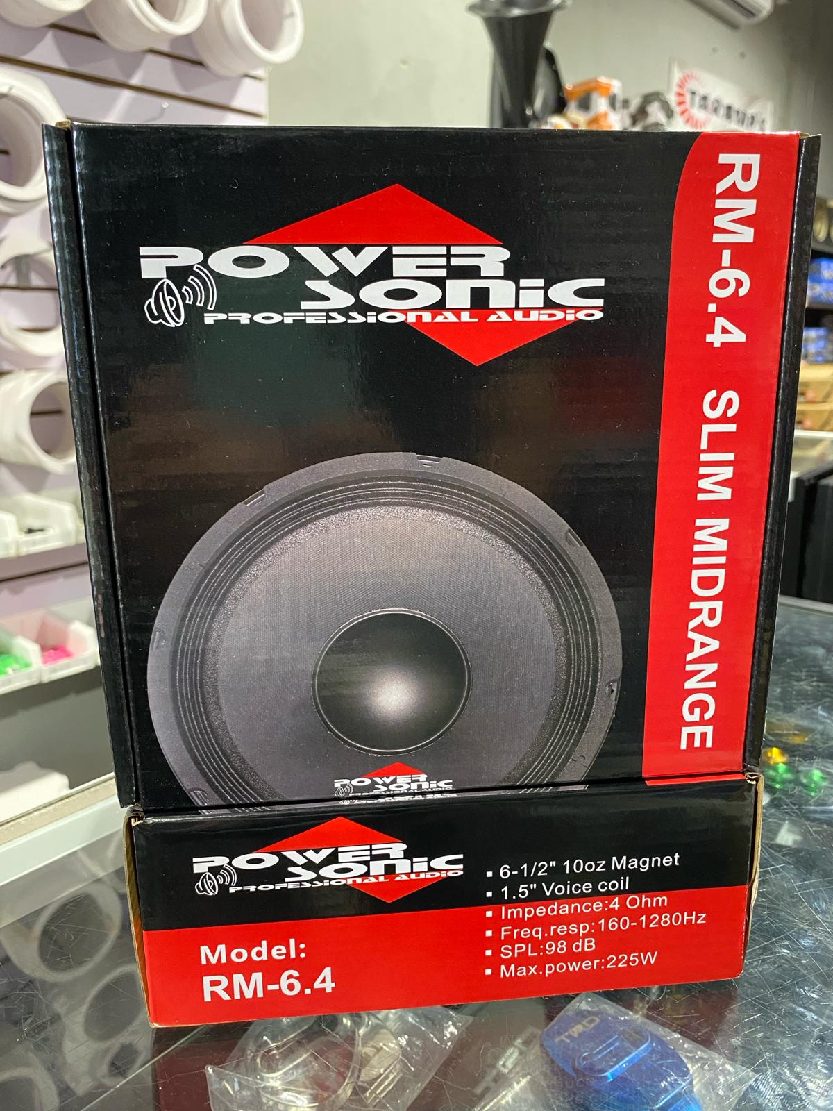 BOCINA POWER SONIC SLIM MIDRANGE RM-6.4