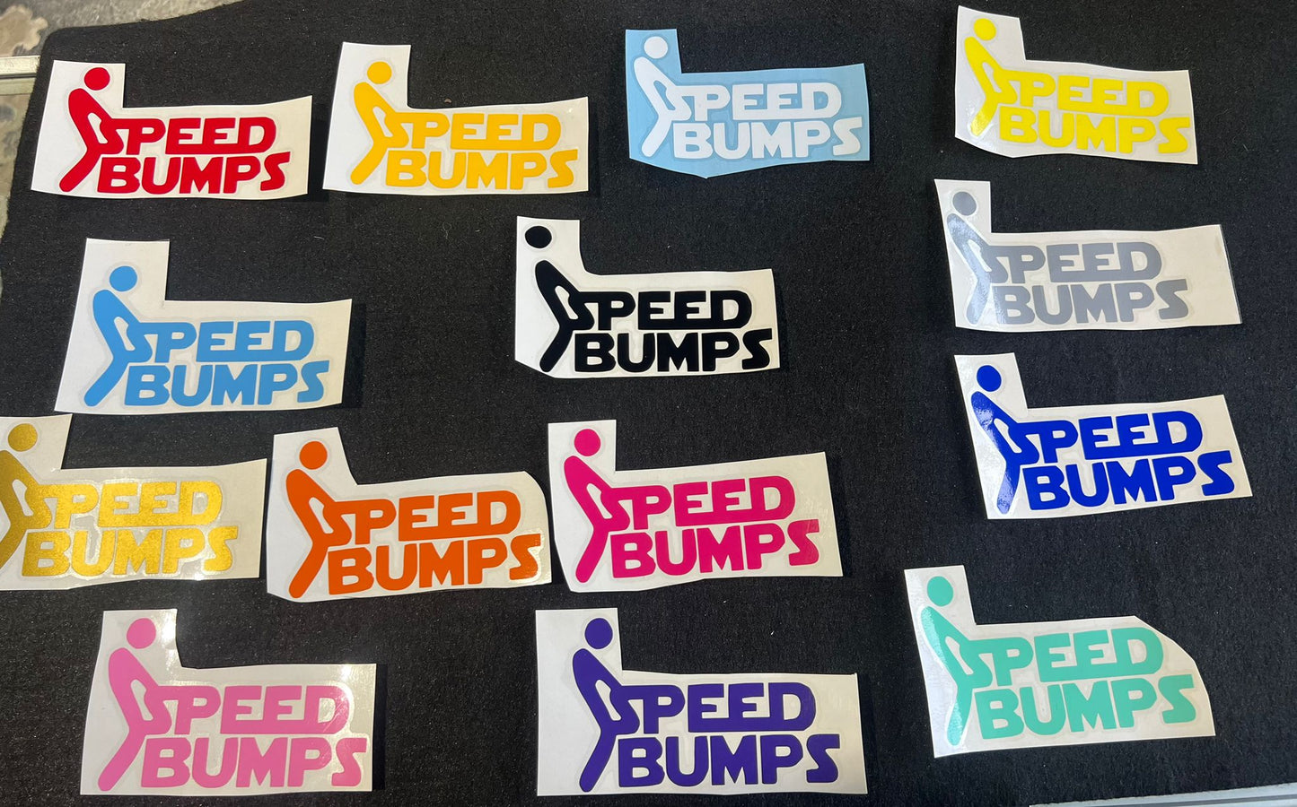 Sticker de Speed Bumps