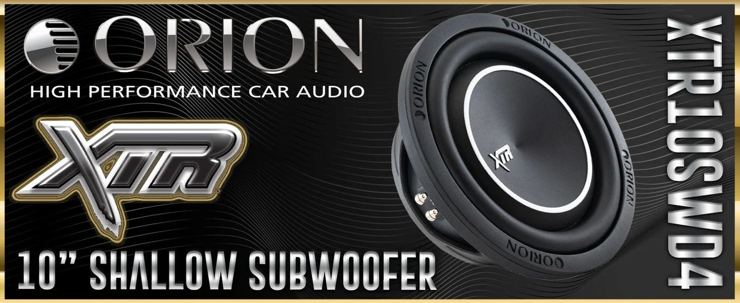 ORION SUBWOOFER 10" XTR10SWD4