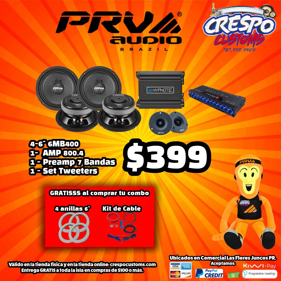 COMBO CON TO 6" 6MB400