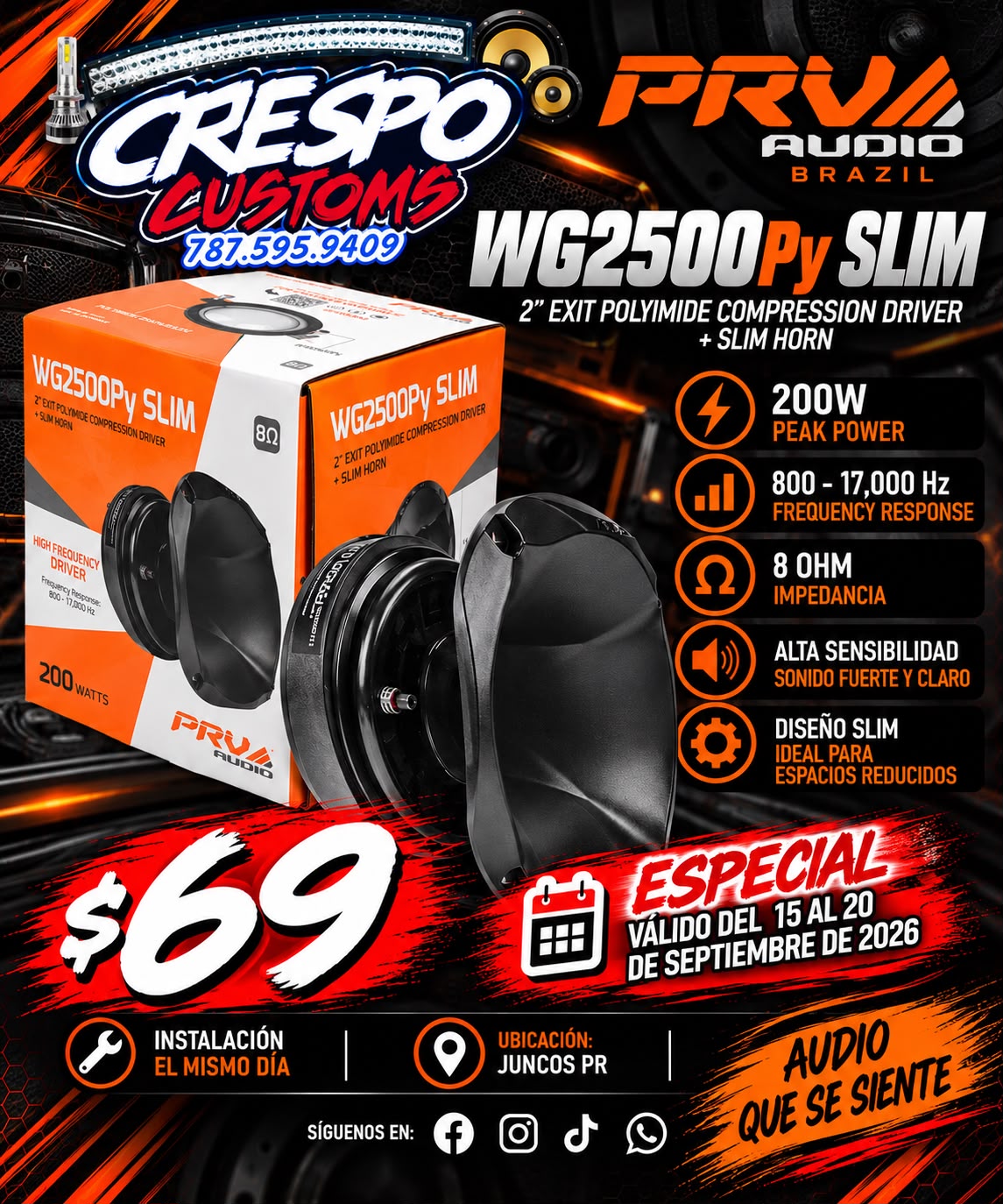 PRV WG2500Py SLIM