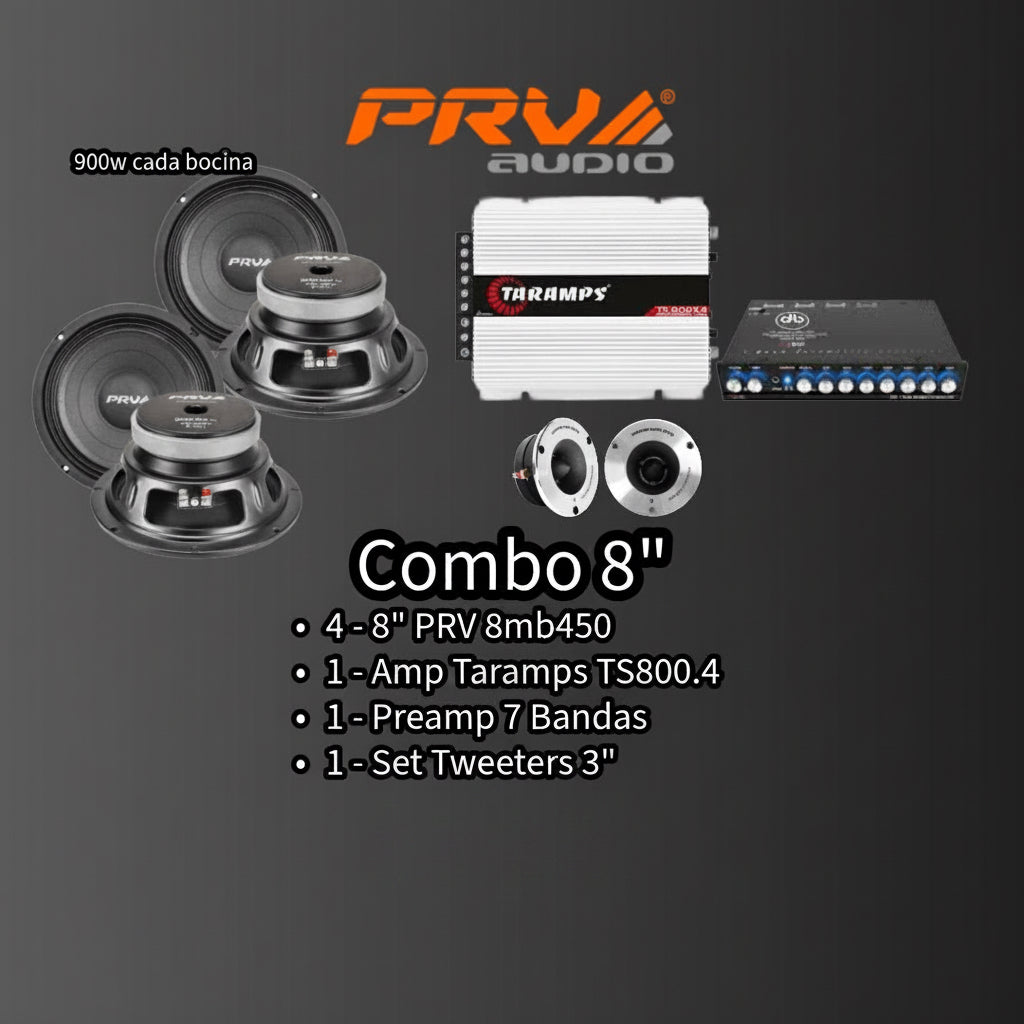 COMBO PRV 8"
