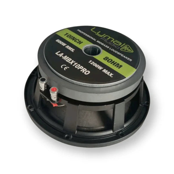 Bocina 10" PRO 1200 Watts 3" Coil LA-MBX10PRO