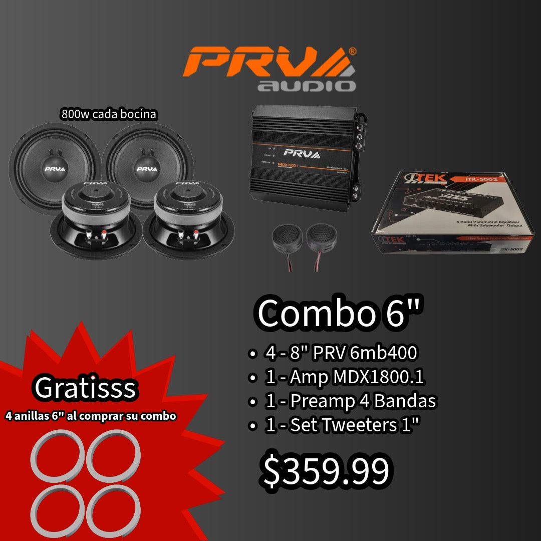 COMBO PRV 6"