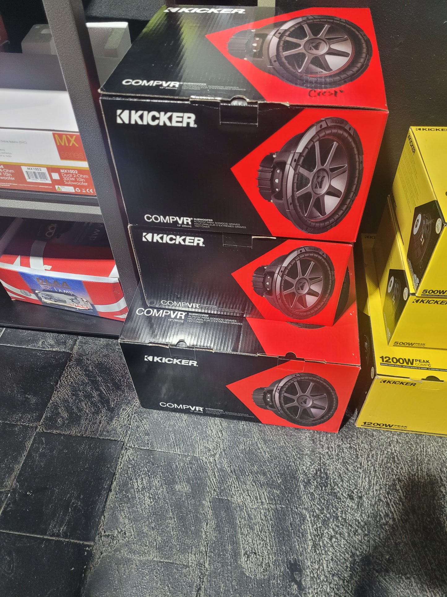BAJO Kicker doble coil compvr 12"