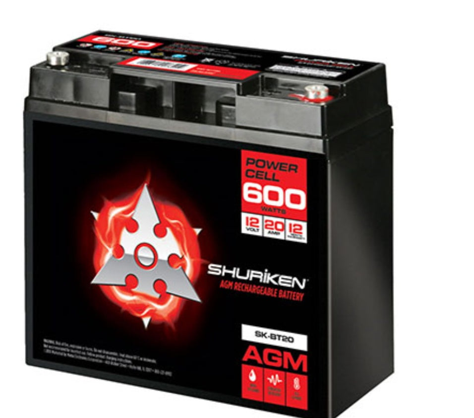 Bateria shuriken 600 W