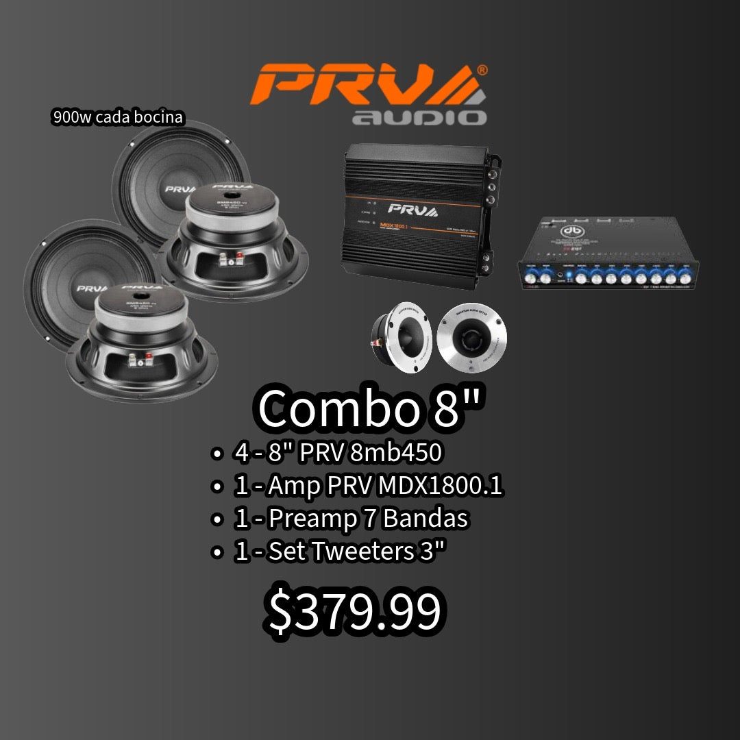COMBO PRV 8"