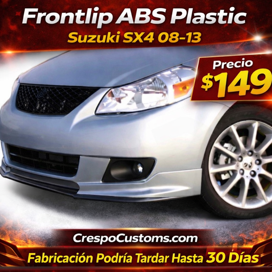 Frontlip Abs Plastic Suzuki SX4 08-13