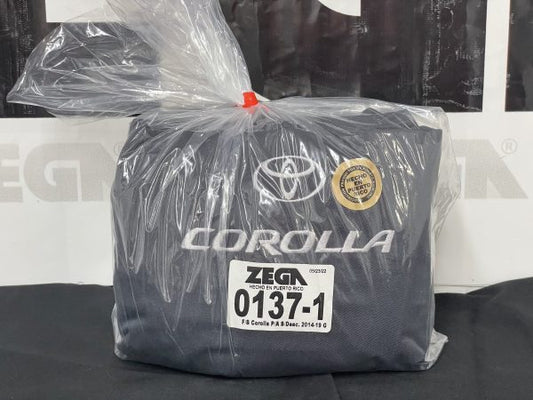 Full Set Toyota Corolla 2014-2019 Gray (Back Row Without Arm Rest) #137-1