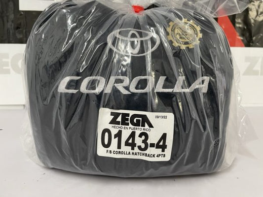 Full Set Toyota Corolla Hatchback 2020-2025 Black (4 Doors) #143-4