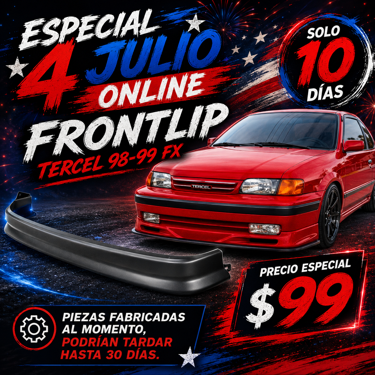 Frontlip Tercel 98-99 FX