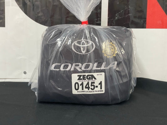 Full Set Toyota Corolla Sedan 2020-2025 Gray (Back Row Without Arm Rest) #145-1