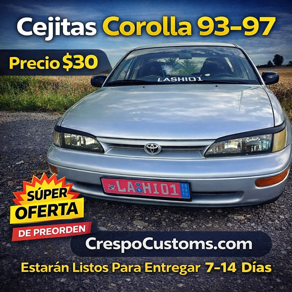 Cejitas Corolla 93-97