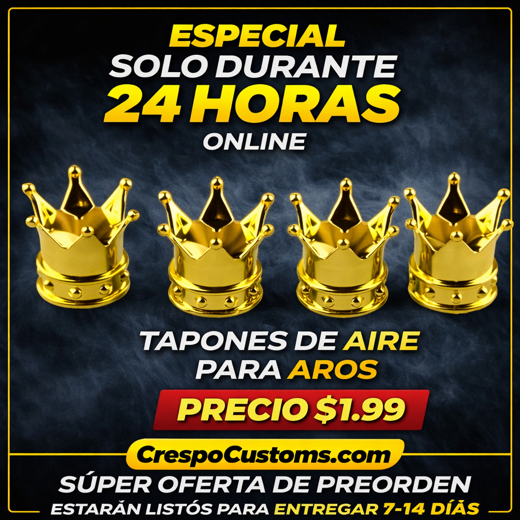 SOLO 24 Horas Tapones Para Válvulas