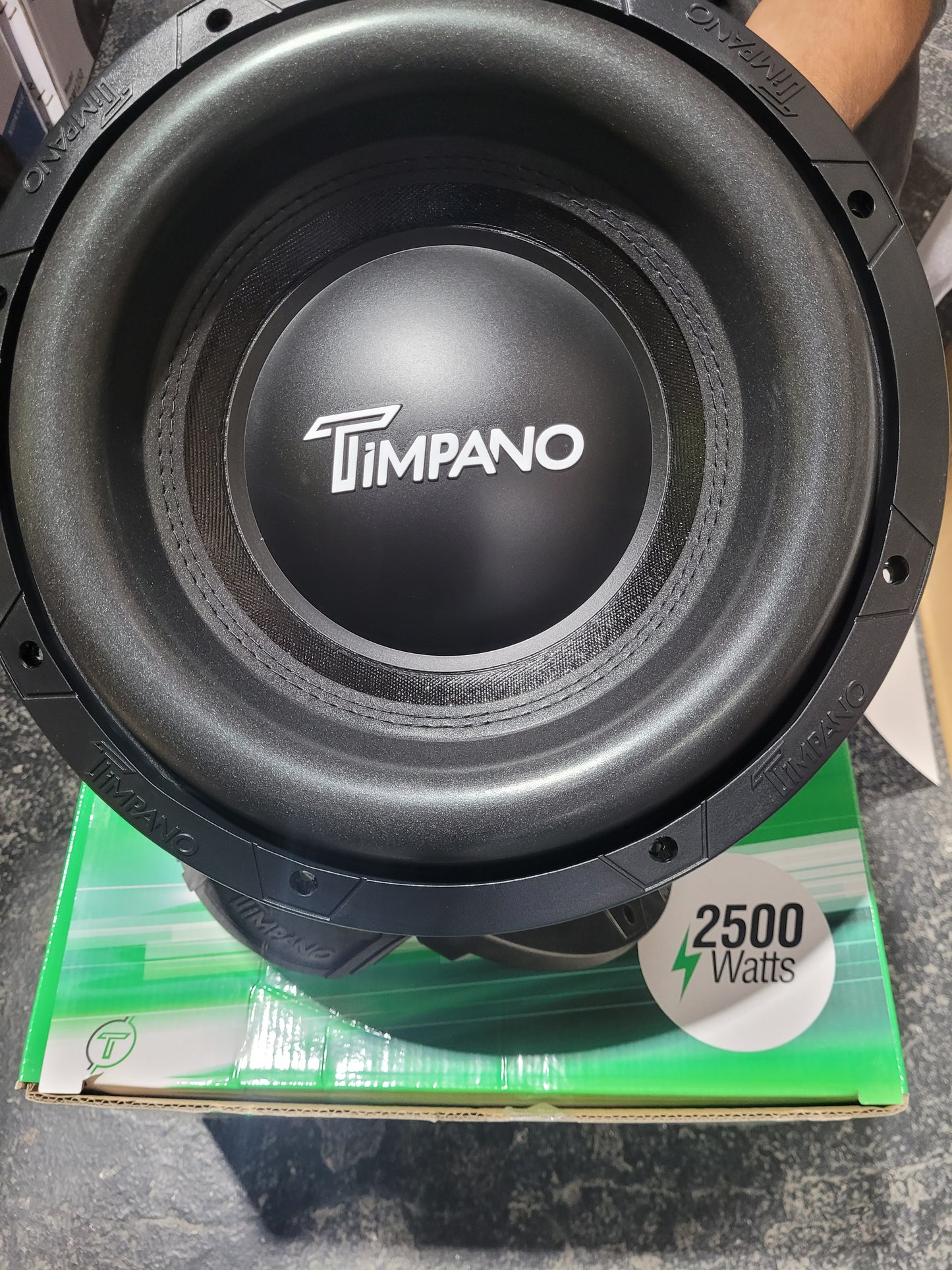 Timpano Audio TPT-T2500-12 D2 12 Cast Frame DVC Subwoofer 2 Ohms Per Coil