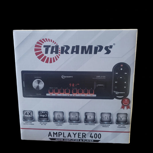 RADIO TARAMPS AMPLAYER 400