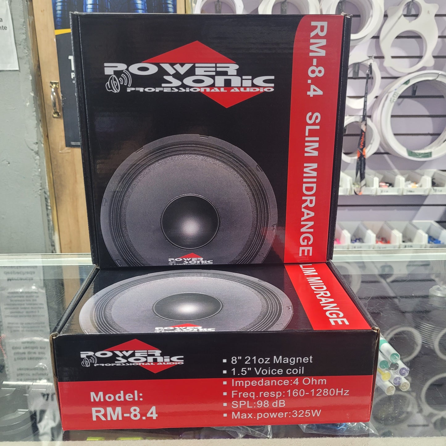 BOCINA POWER SONIC RM- 8.4 SLIM MIDRANGE