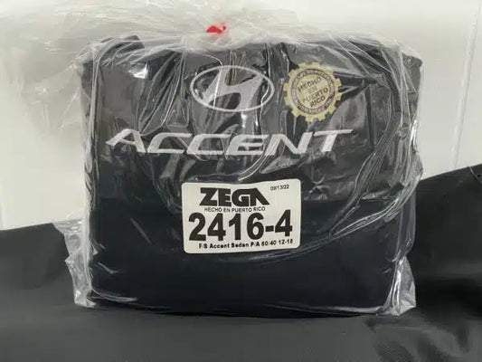 Full Set Hyundai Accent Sedan 2012-2017 Black (4 Doors) #2416-4