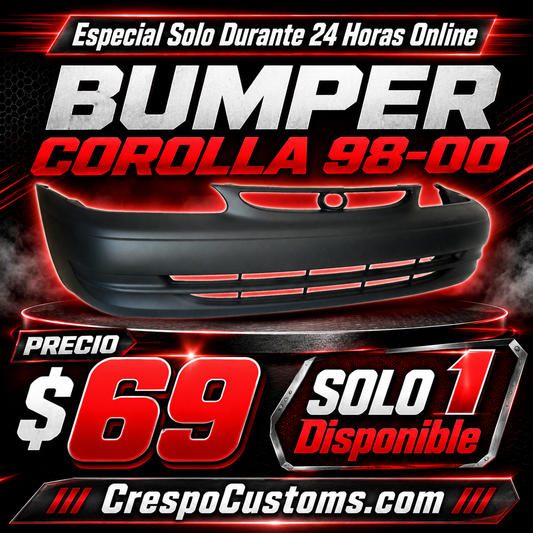 LIQUIDACIÓN Bumper Corolla 98-00